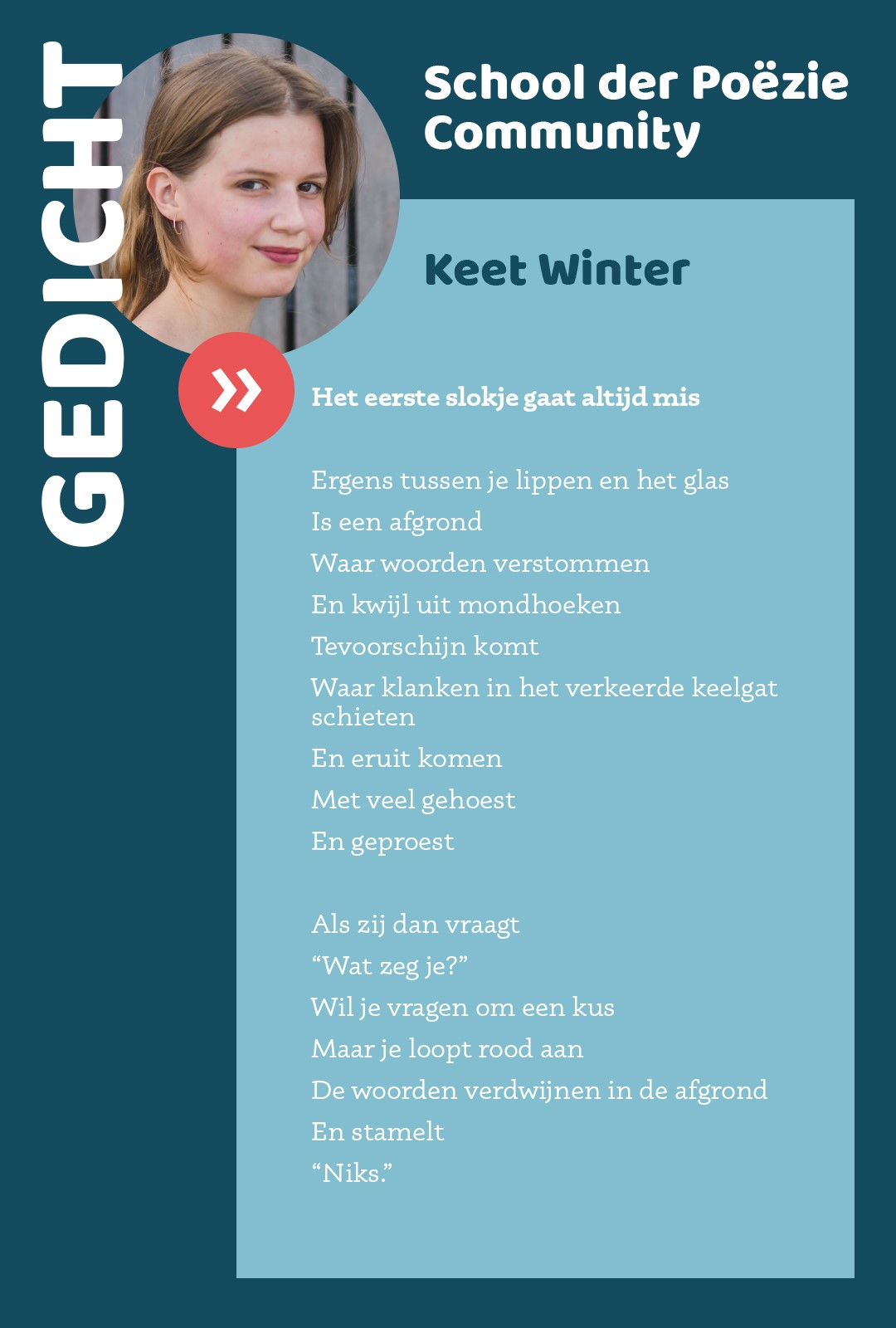 Gedicht Keet Winter