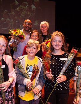 prijswinnaars en jury VERS Finale Kinderen 2016