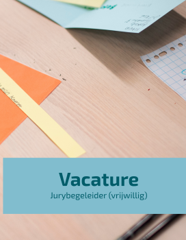 Vacature: Jurybegeleider (vrijwillig)