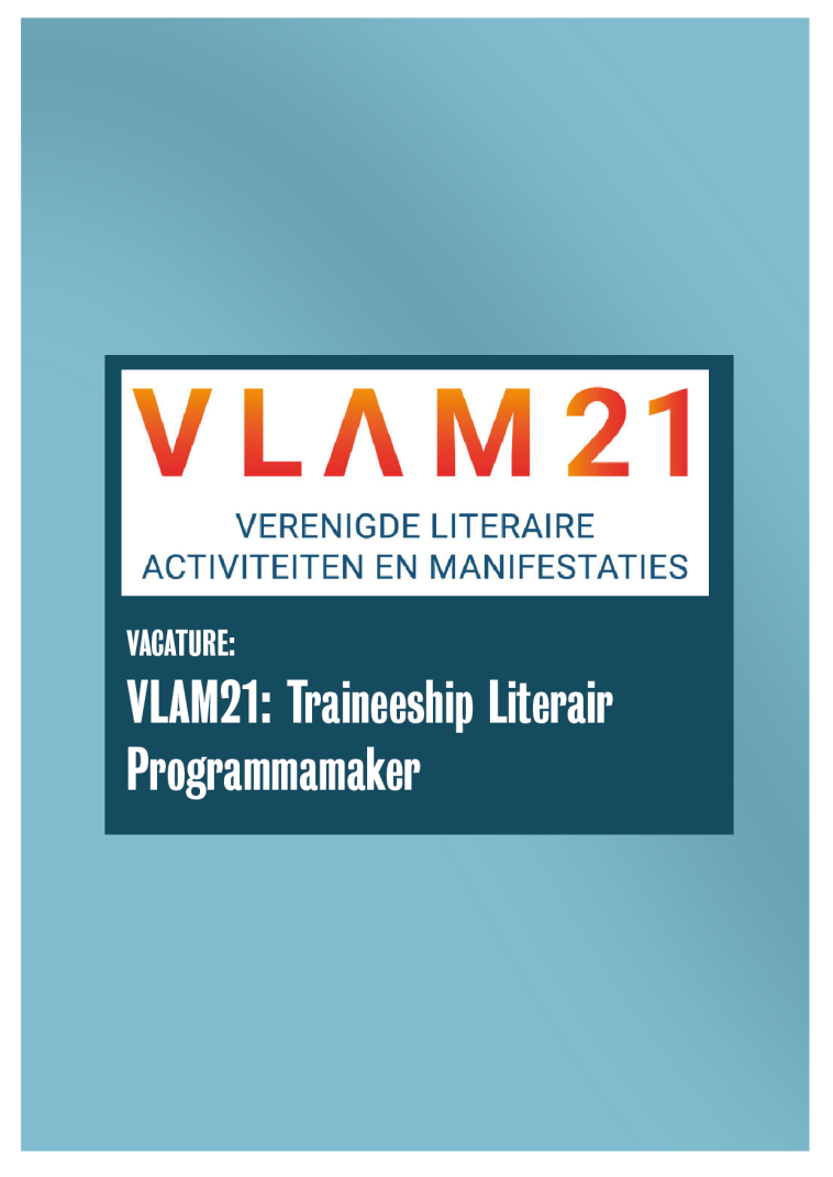 Vacature vlam