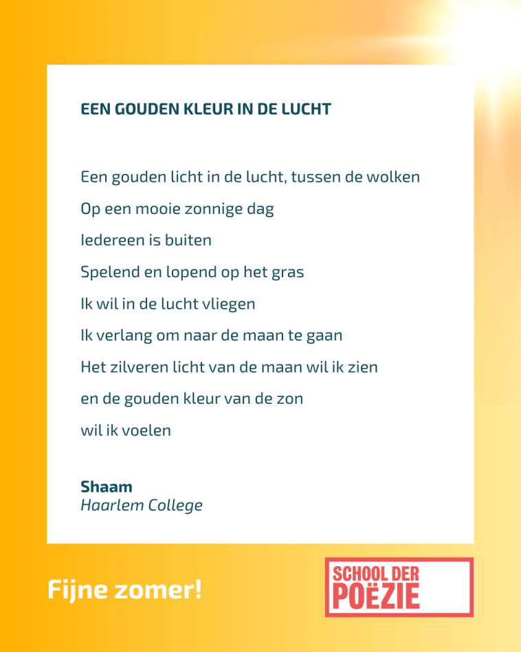 zomergroet
