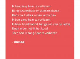 gedicht verliezen van Ahmed