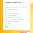 zomergroet